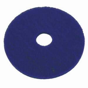 blue scrubbing disk for use with floor disk cleamers